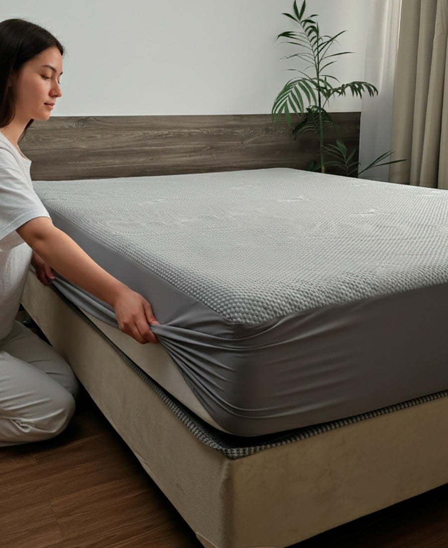 Protector de Colchón Bambú Premium Ajustable