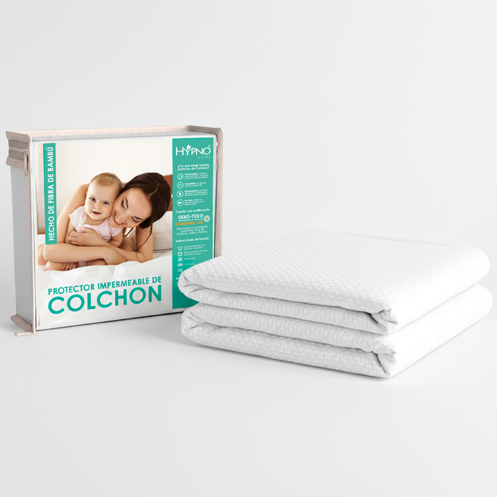 Protector de Colchón Bambú Premium Ajustable