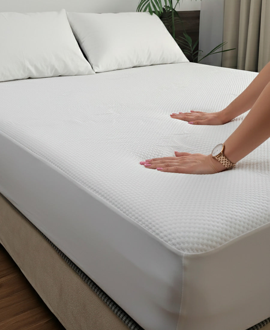 Protector de Colchón Bambú Premium Ajustable